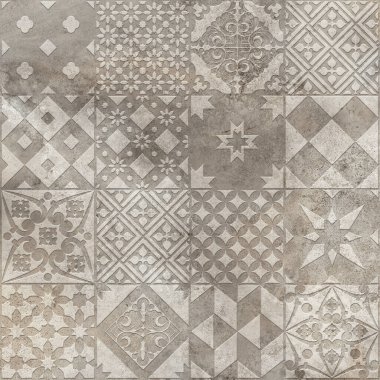 Dijital Vintage seramik duvar döşemeleri dekorasyonu