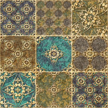 Dijital fayans tasarımı seramik duvar fayansları dekorasyonu