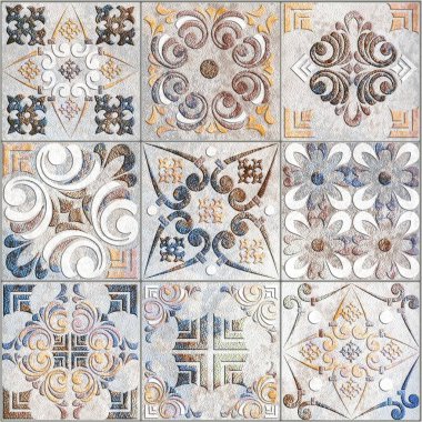 Dijital fayans tasarımı seramik duvar fayansları dekorasyonu