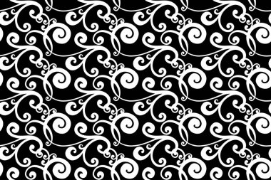 Retro süsleme antika akanthus. Kusursuz desen.