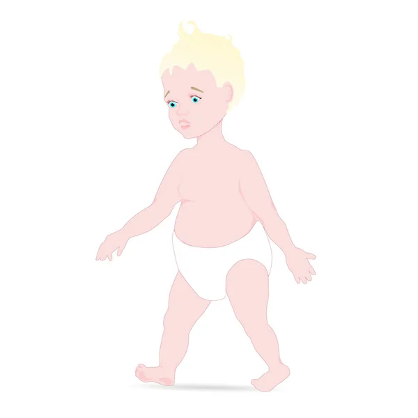 İlk adım, illüstrasyon çocuk alır