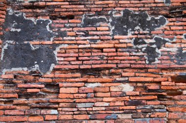 Brown eski tuğla duvar