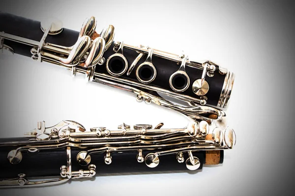 Clarinet Isolated White Background — Stock Photo, Image