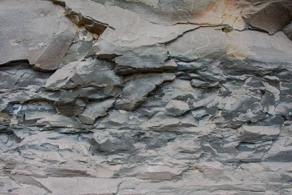 Layers of rock in Pha Taem National Park Ubon Ratchathani Thailad — Stock Photo, Image