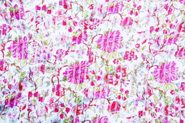 Gül kumaş arka plan, seçici odak