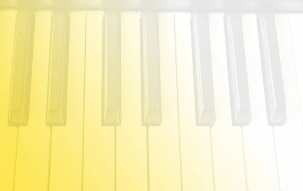 Piano Toetsenbord Als Achtergrond — Stockfoto