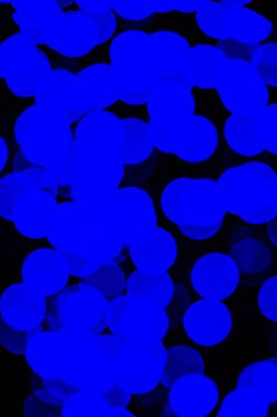 mavi bokeh soyut ışık arkaplanı