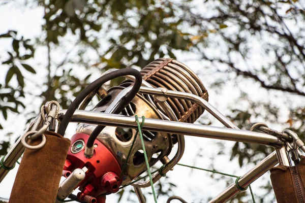 Hot Air Balloon Equipment Park — Stock Photo, Image