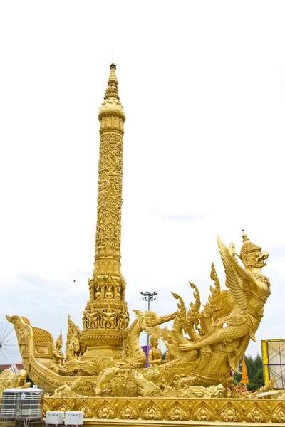 Goldene Pagode Wat Tempel Thailand — Stockfoto