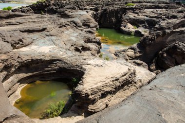 Sampanbok, The Amazing of Rock in Mekong River, Ubon