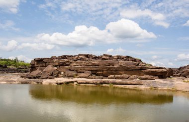 Sam-Pan-Bok Büyük Kanyonu, Mekong Nehri 'nde inanılmaz kaya, Ubonr