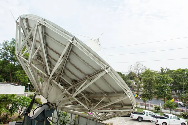 Detalhe Prato Gigante Radiotelescópio — Fotografia de Stock