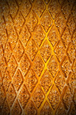 Tayland sanat desenleri tapınakta eski usul