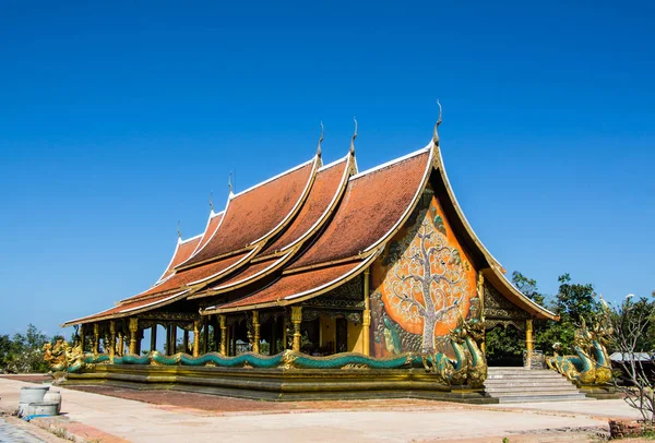 Tempio Tailandese Arte Della Fede Thailandia — Foto Stock