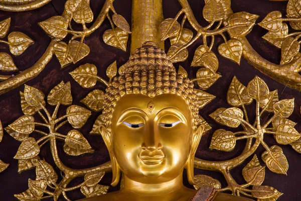 Boeddha Aan Hoofdaltaar Van Wat Phu Prow Thailand — Stockfoto