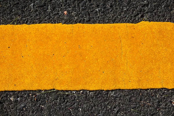 Gele Lijn Wegtextuur Achtergrond — Stockfoto