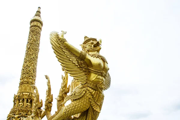 Garuda Asian Golden Statue — Stock Photo, Image