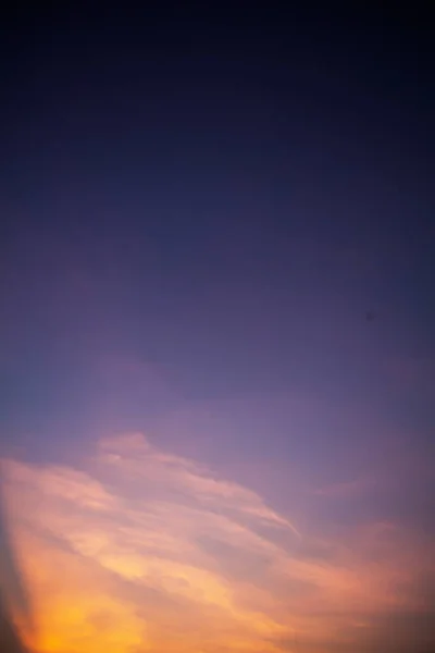 Cielo Con Nubes Sol — Foto de Stock