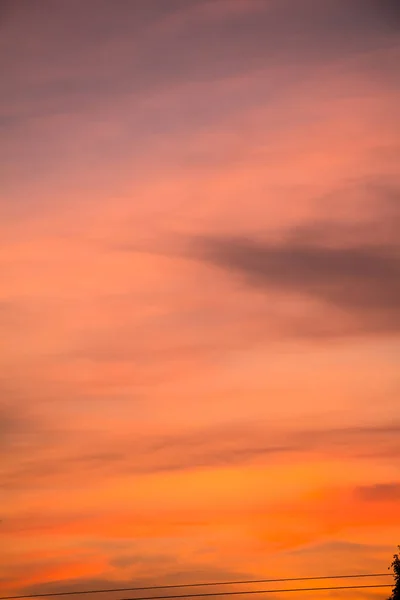 Incrível Céu Fundo Com Nuvens — Fotografia de Stock