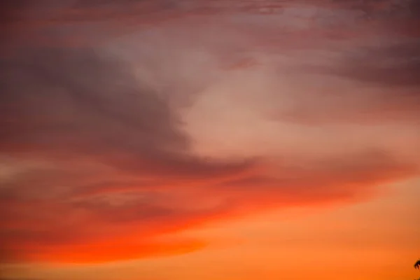 Solnedgången Himmel Bakgrund För Design — Stockfoto