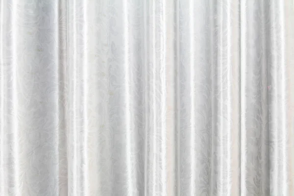 Texture White Silk Curtain Art Background Decoration — Stock Photo, Image