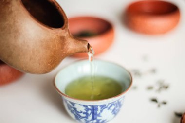 Dökme sağlıklı Bitkisel yeşil çay Kupası