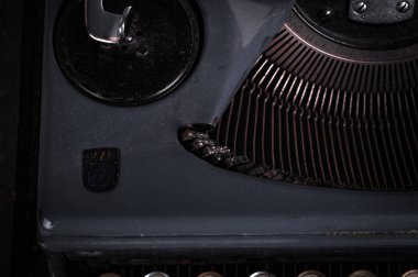 vintage daktilo makinesi türü çekiç bölümünde görüntüsünü kapatmak