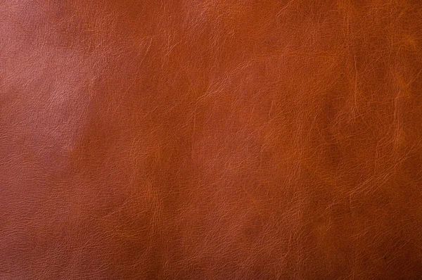 棕红色皮革材料结构 — 图库照片