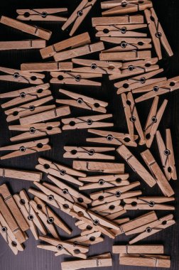 Bahar türü ahşap mandal elbise