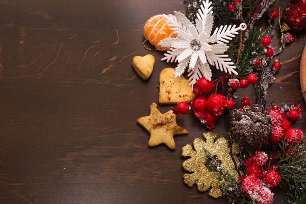 Noel ve yılbaşı süsleri yılbaşı ağacı için. Noel Kartpostalı.