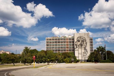 Küba, Havana - 18 Şubat 2017: güzel retro vintage otomobillerde