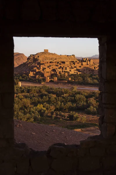 Вид Старую Деревню Названием Ait Ben Haddou Место Много Успешных — стоковое фото