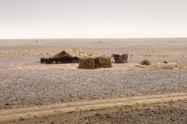 Nomad House Desert Sahara Morocco — Stock Photo, Image