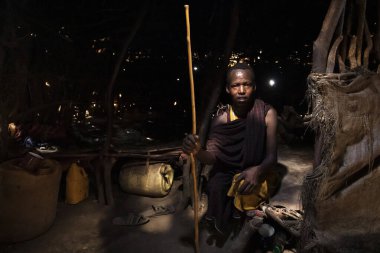 Ngorongoro Ulusal Parkı, Tanzanya, 3 Haziran 2019. Massachusetts halkı eğleniyor..