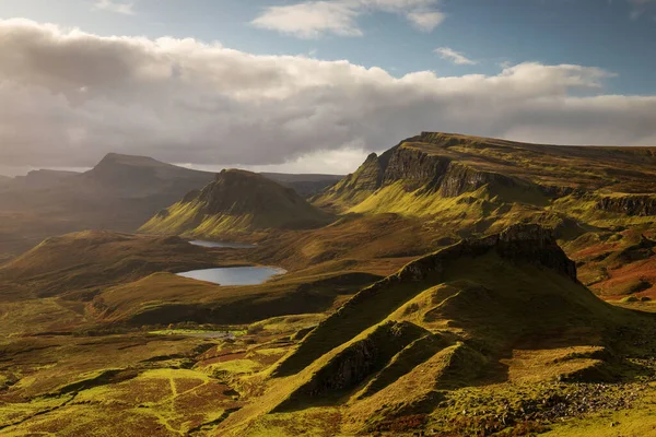 Сценічний Вид Гори Квірейн Острові Скай Шотландський Нагір Велика Британія — стокове фото