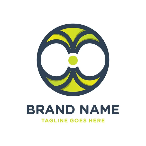 Progettazione del logo dell'industria finanziaria — Vettoriale Stock