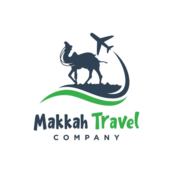 Logo-Design-Reise nach Saudi Arabien — Stockvektor