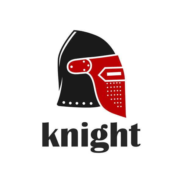 Логотип рыцаря-воина — стоковый вектор