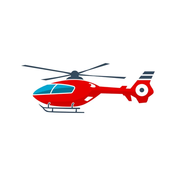 Helicopter air transportation logo design