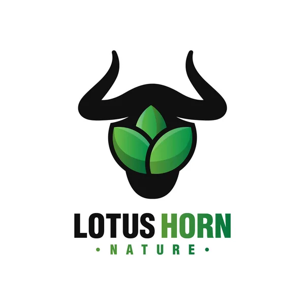 Lotos Květinové Logo Design — Stockový vektor