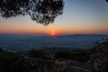 Toskana bahar seyahat tatil İtalyan