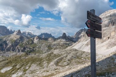 Dolomites Trentino büyük dağ