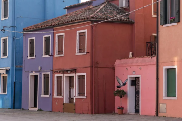 Burano şehir Venedik dünyanın en güzel şehri yakınlarında