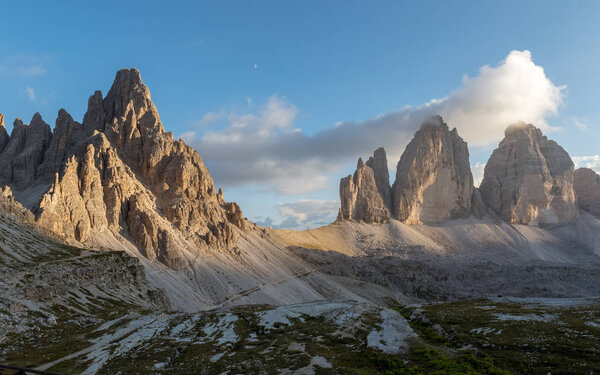 dolomites in Trentino big mountain