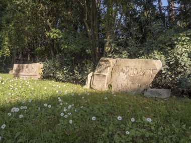 Via Appia, Porta Appia, Roma anicient yol üzerinden Appian yolu üzerinde 21 Nisan 2018