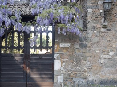 Via Appia, Porta Appia, Roma anicient yol üzerinden Appian yolu üzerinde 21 Nisan 2018