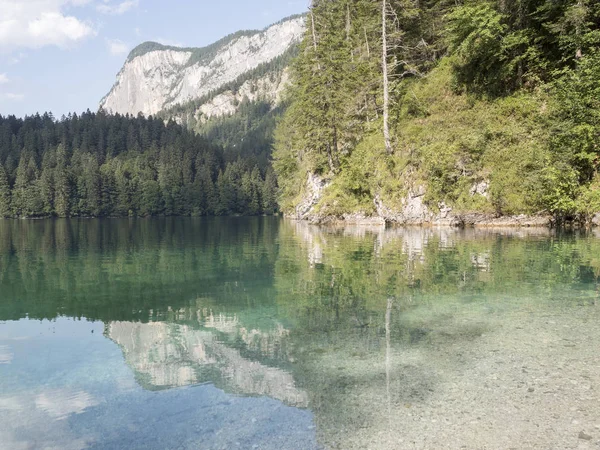 Juli 2017 Tovel Alpin See Naturpark Adamello Brenta Trentino Land — Stockfoto