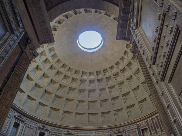 Nisan 2018 Pantheon Antik Roma Tapınağı Roma Talya — Stok fotoğraf