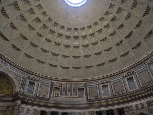 Nisan 2018 Pantheon Antik Roma Tapınağı Roma Talya — Stok fotoğraf