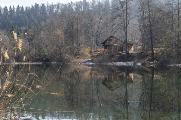 Cei See Trentino Winter Seasoncei See Trentino Winter — Stockfoto